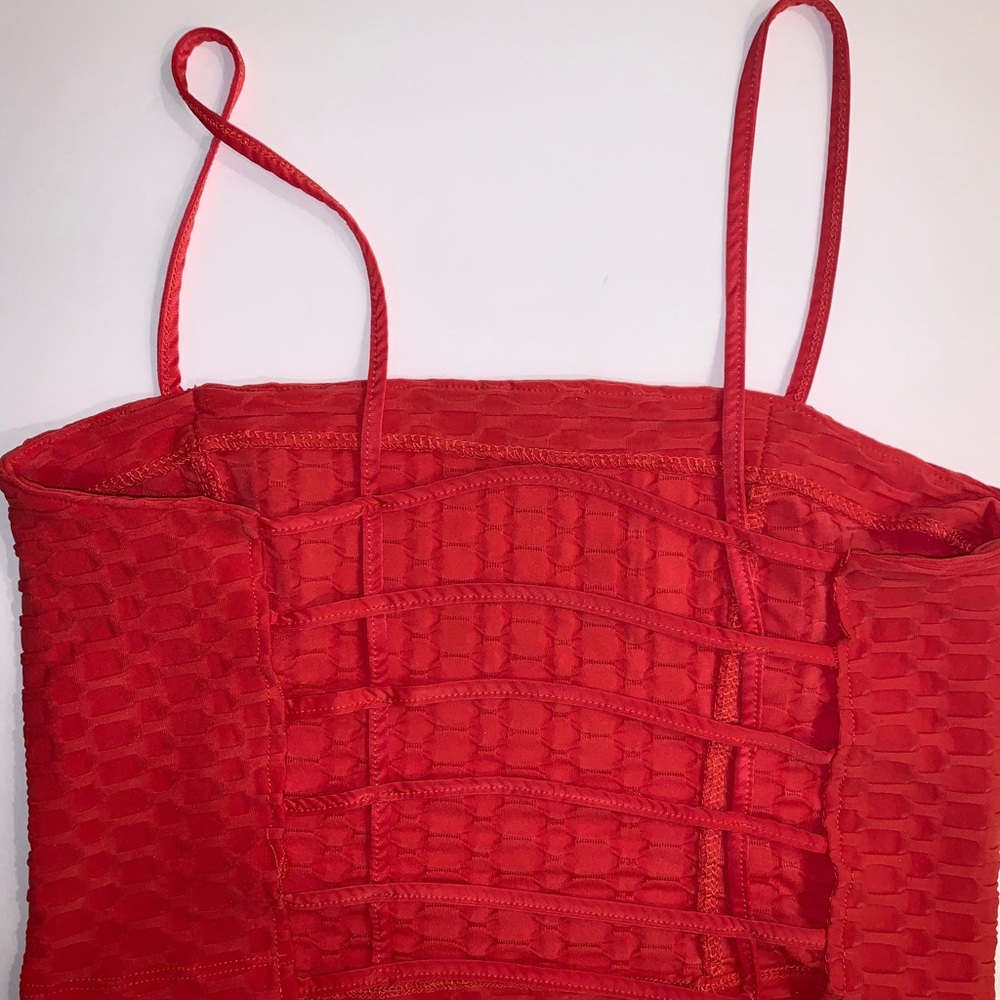 TELA | Women’s | Crop top | Orange | Large - Picture 3 of 8